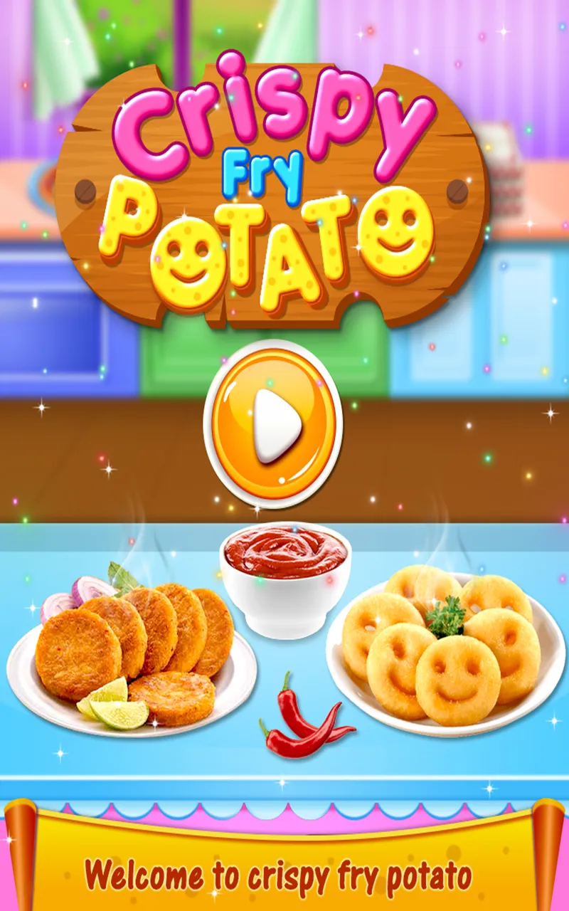 Crispy Fry Potato Cooking Game | Indus Appstore | Screenshot