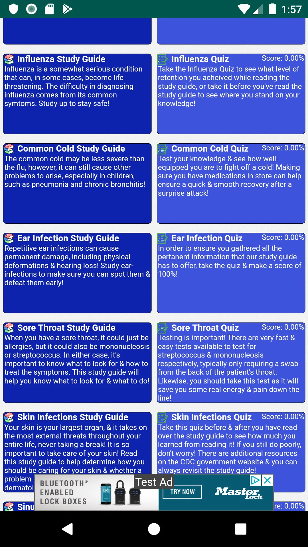 CDC Illness Study Guide | Indus Appstore | Screenshot