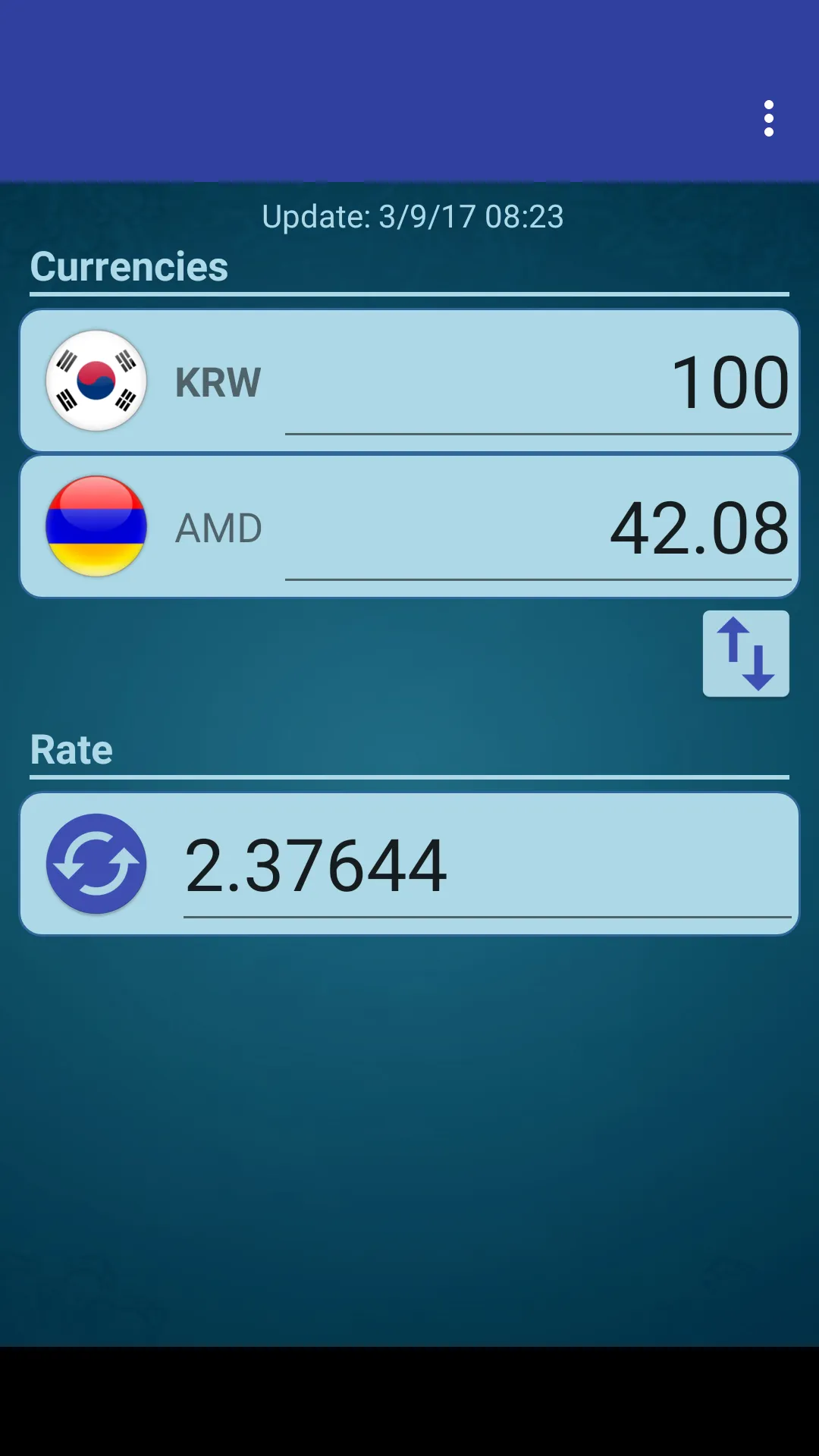 S Korea Won x Armenian Dram | Indus Appstore | Screenshot