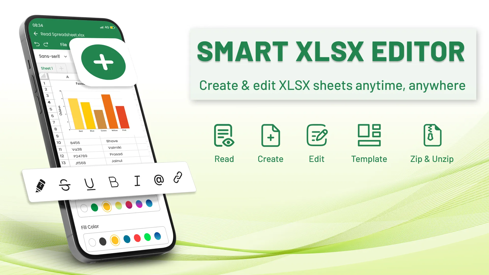 XLSX Viewer - XLS Editor | Indus Appstore | Screenshot