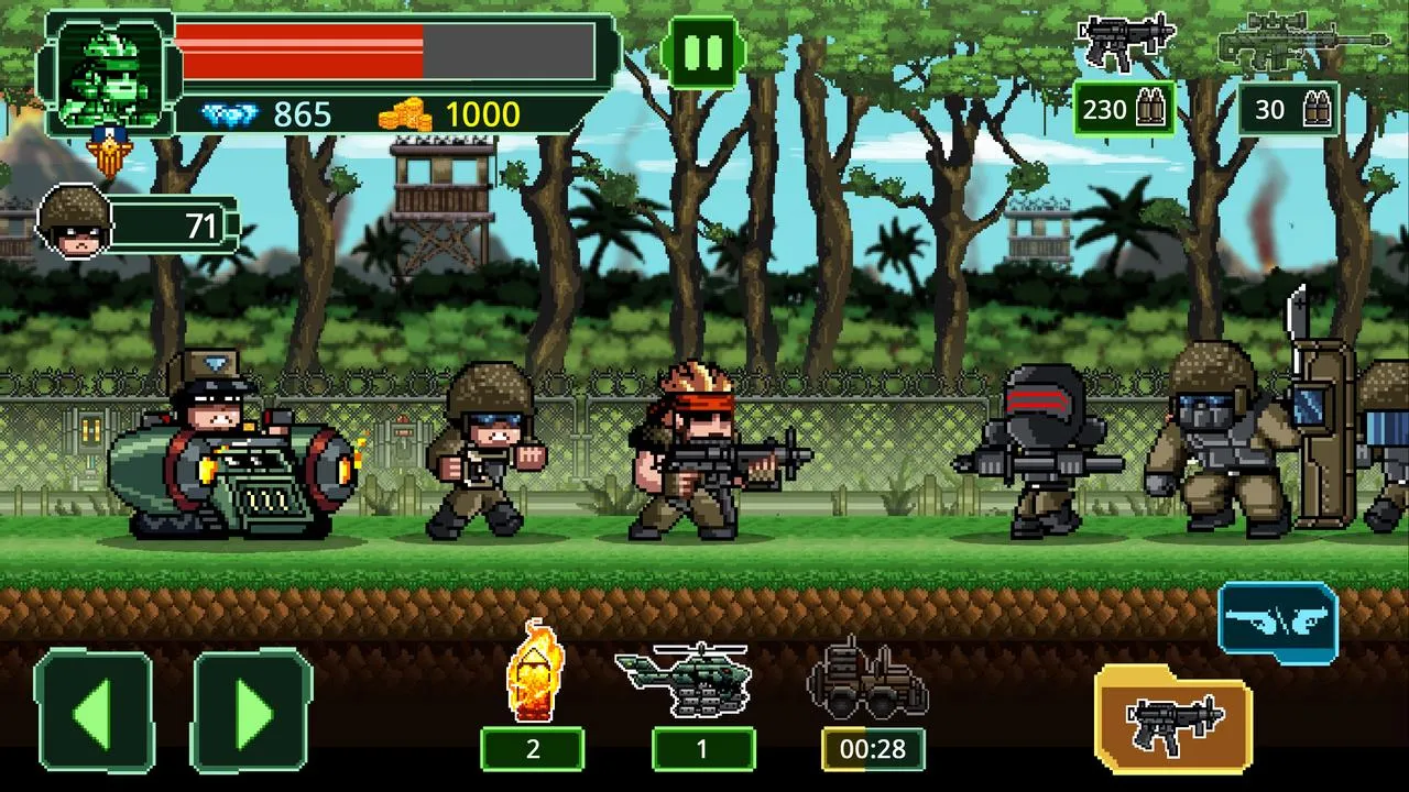 Metal Guns Fury : beat em up | Indus Appstore | Screenshot