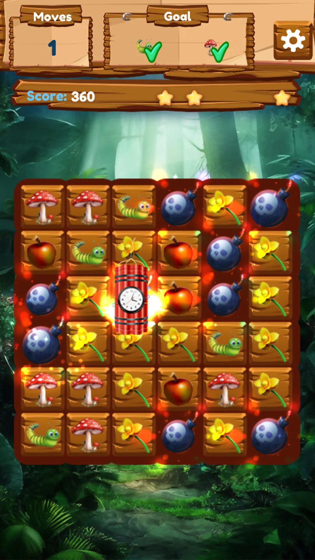 Jungle Match Pop Puzzle Game | Indus Appstore | Screenshot