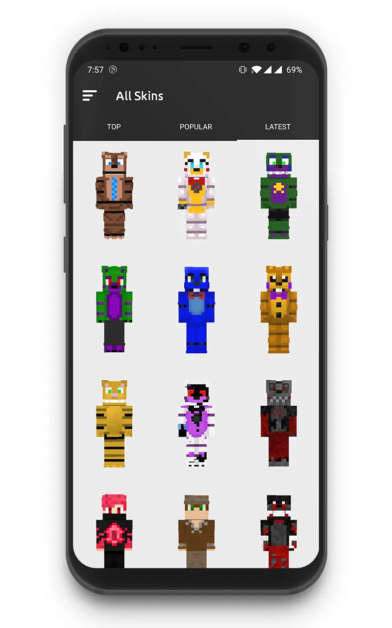 Animatronics Skins | Indus Appstore | Screenshot