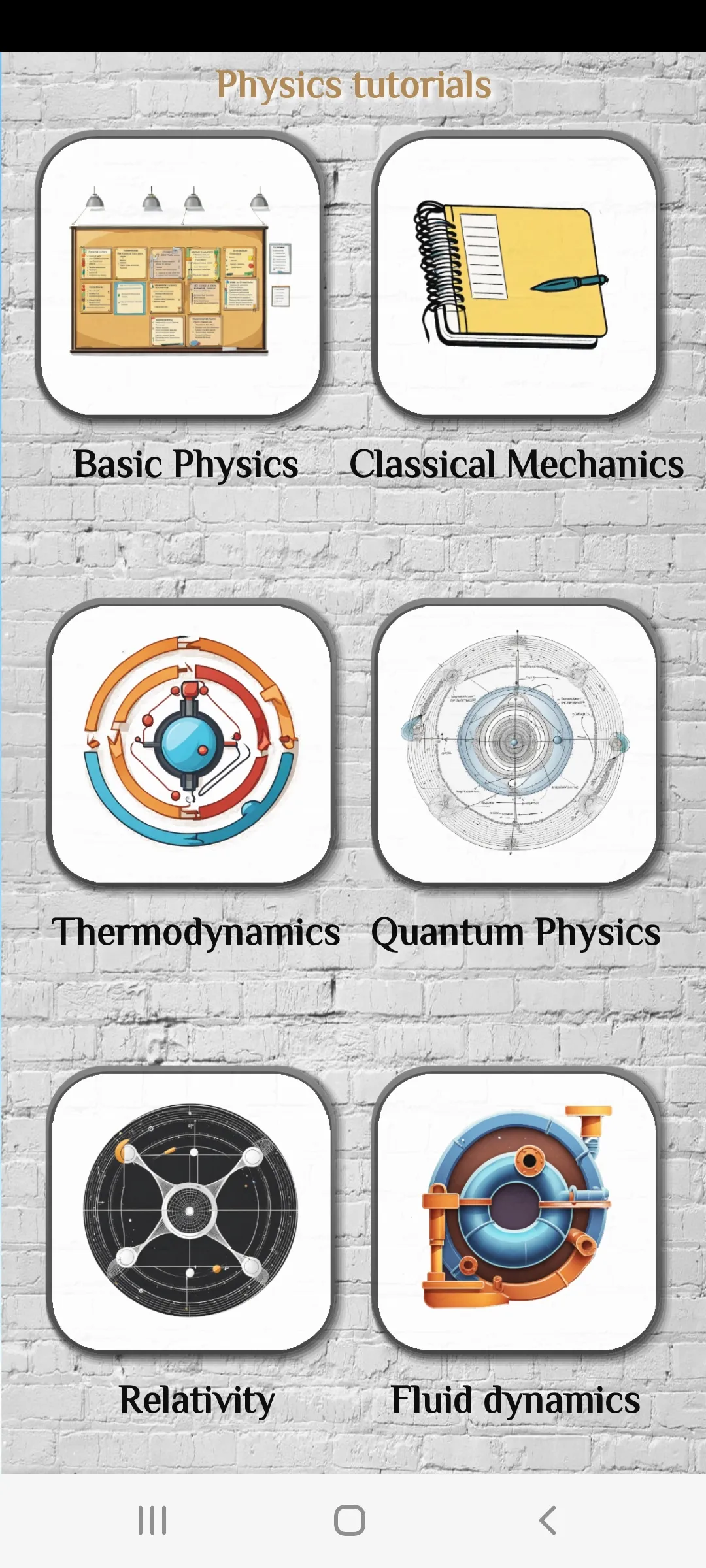 Physics - Tutorials - Lectures | Indus Appstore | Screenshot