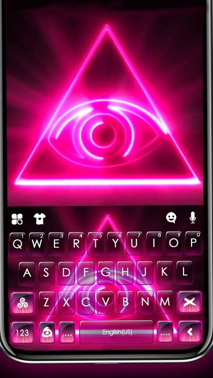 Neon Illuminati Theme | Indus Appstore | Screenshot