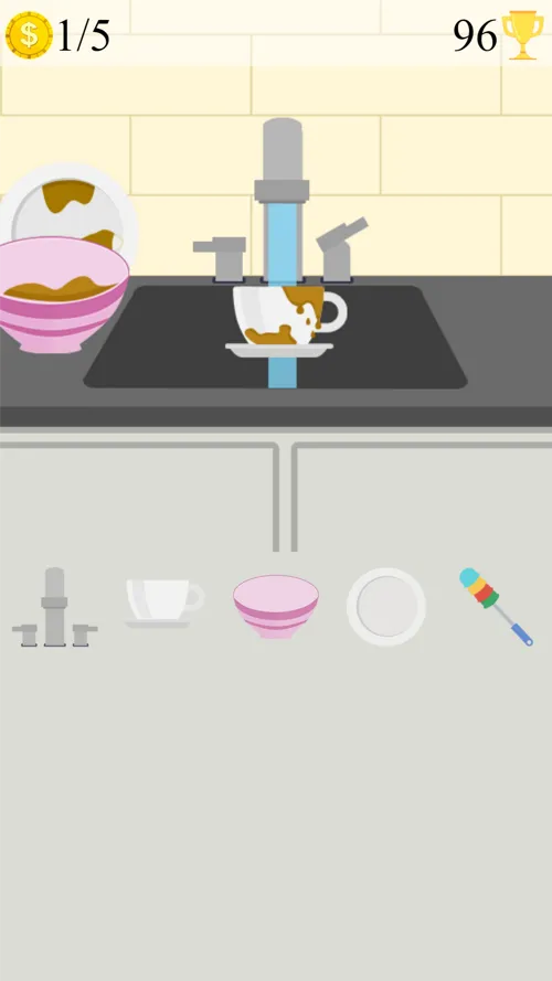 dish washing cleaning game | Indus Appstore | Screenshot