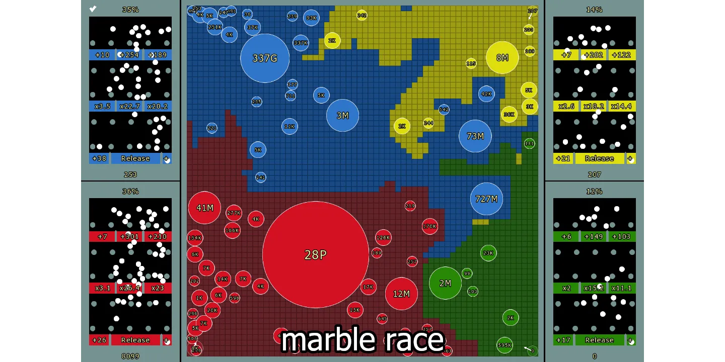 Marble Race and Territory War | Indus Appstore | Screenshot