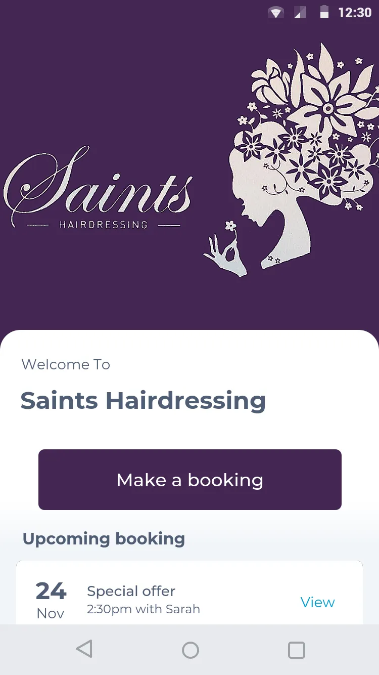 Saints Hairdressing | Indus Appstore | Screenshot