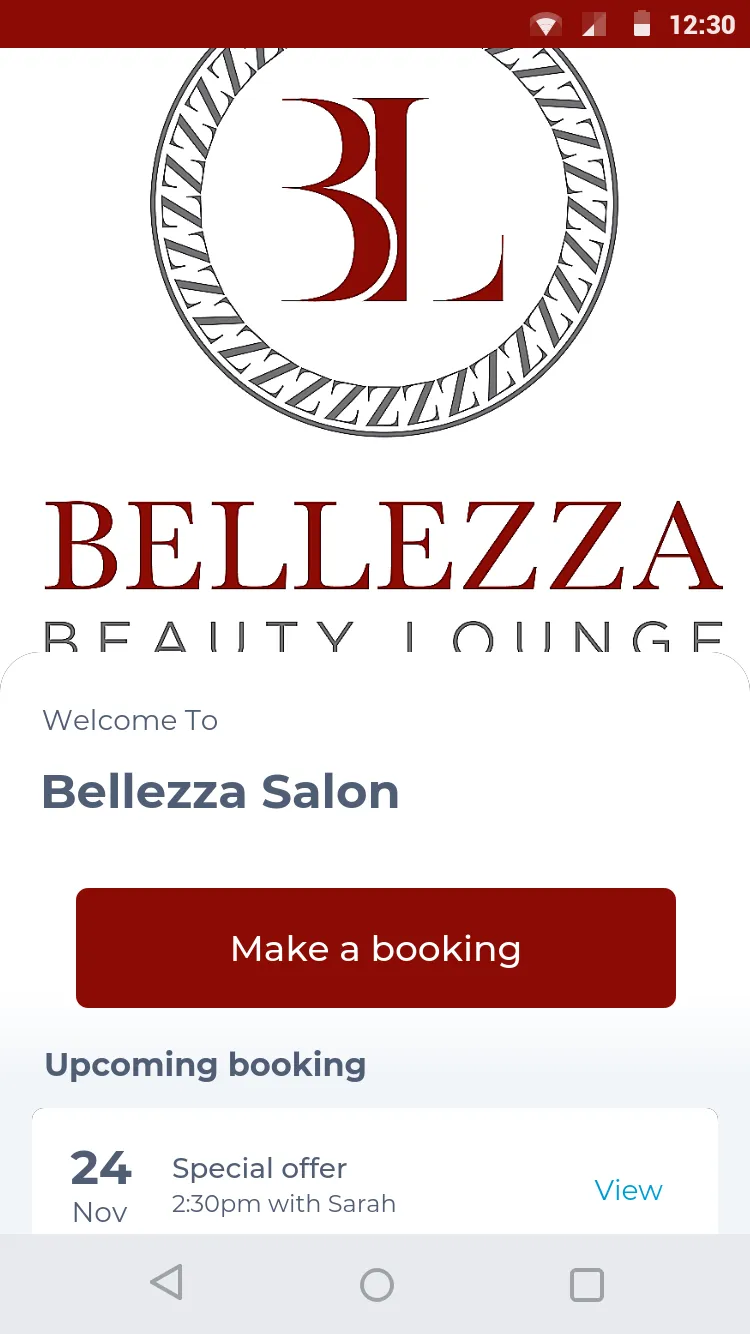 Bellezza Salon | Indus Appstore | Screenshot