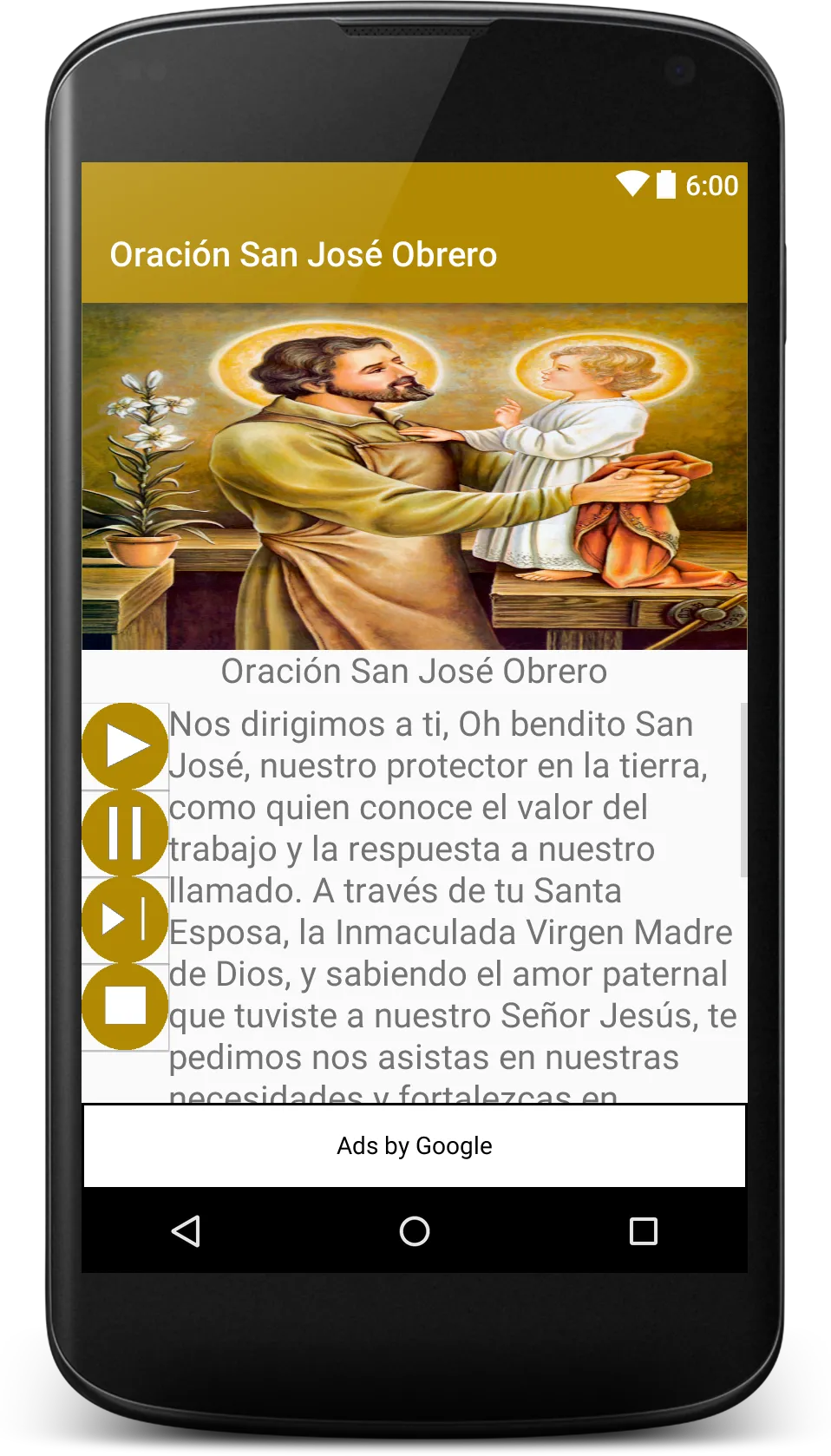 Oración a San José Obrero | Indus Appstore | Screenshot