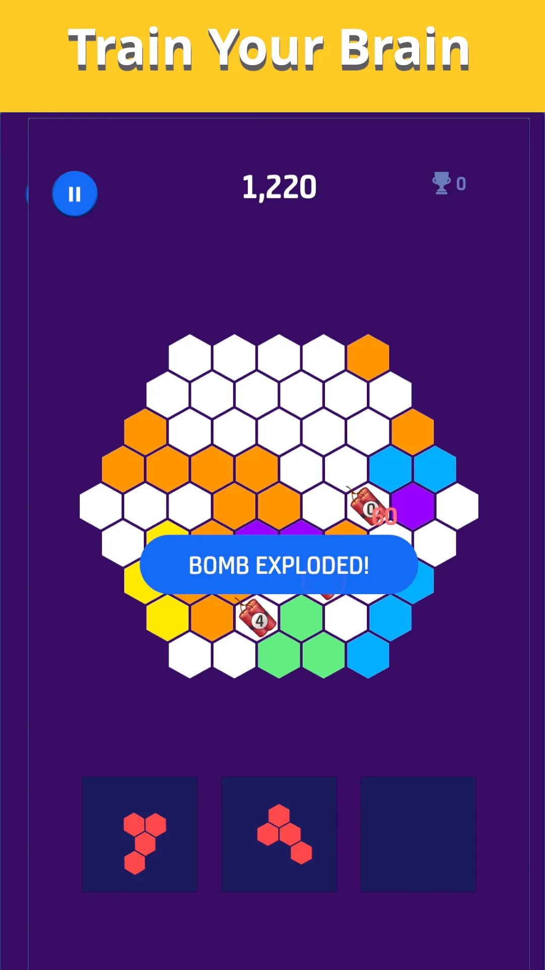 Merge Hexa World: Block Puzzle | Indus Appstore | Screenshot