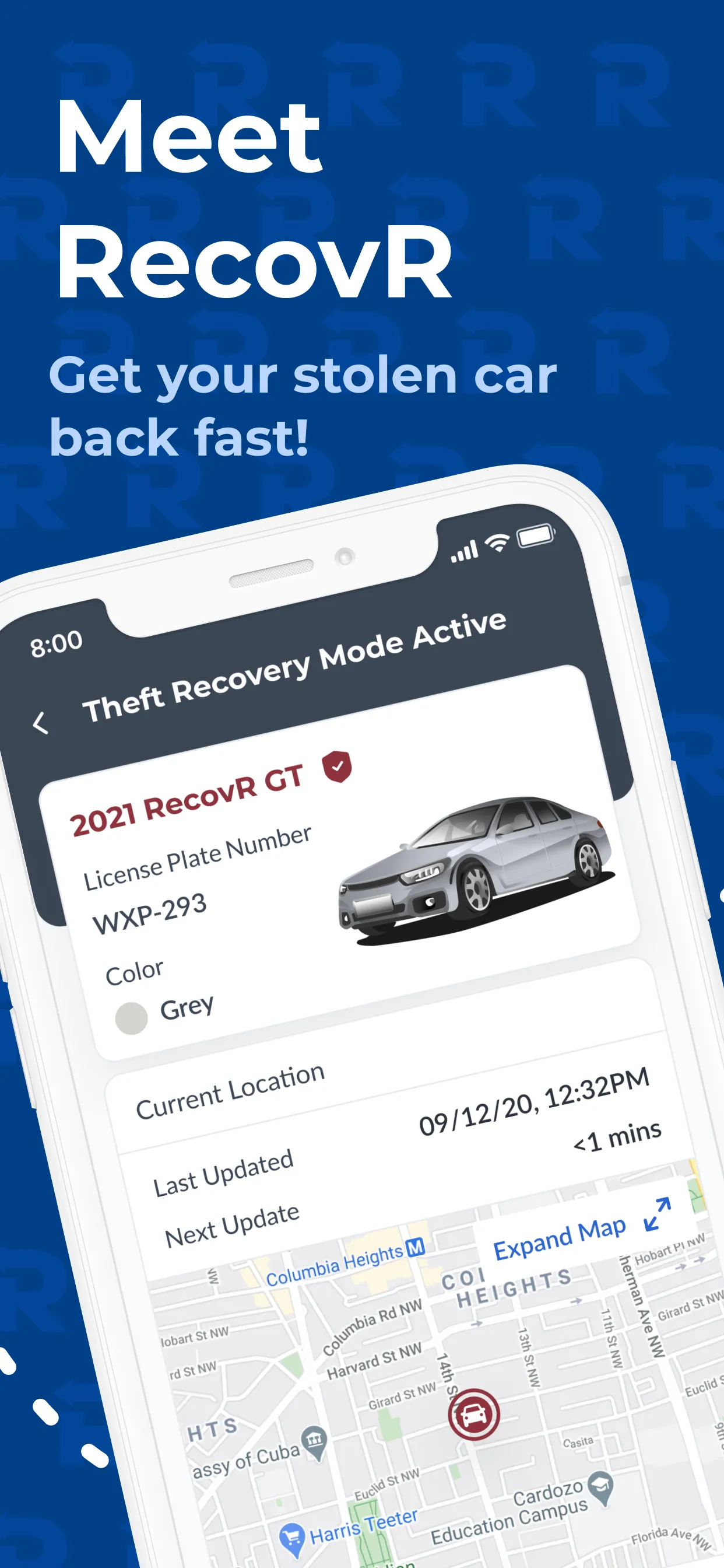 RecovR: Vehicle Theft Recovery | Indus Appstore | Screenshot