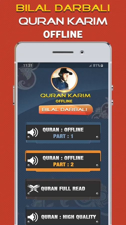 Quran Majeed Bilal Darbali | Indus Appstore | Screenshot