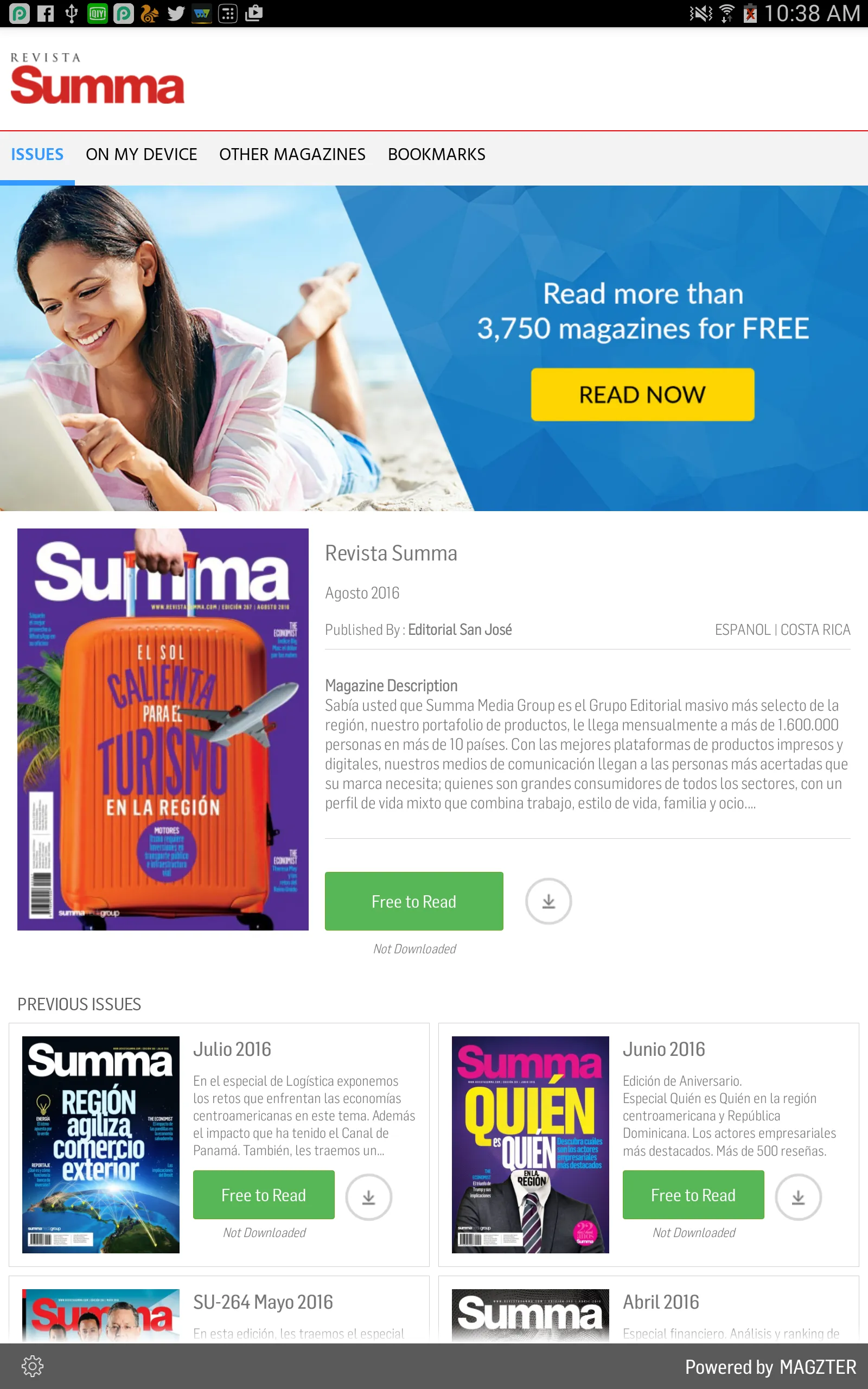 Revista Summa | Indus Appstore | Screenshot