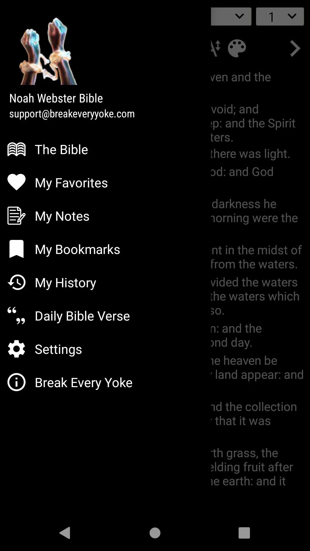 Noah Webster Bible | Indus Appstore | Screenshot