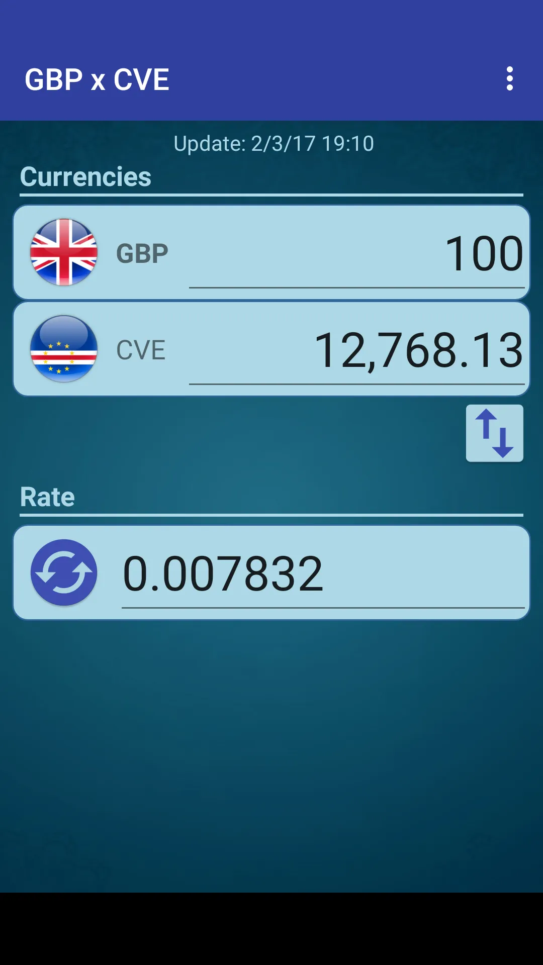 Pound GBP x Cape Verde Escudo | Indus Appstore | Screenshot