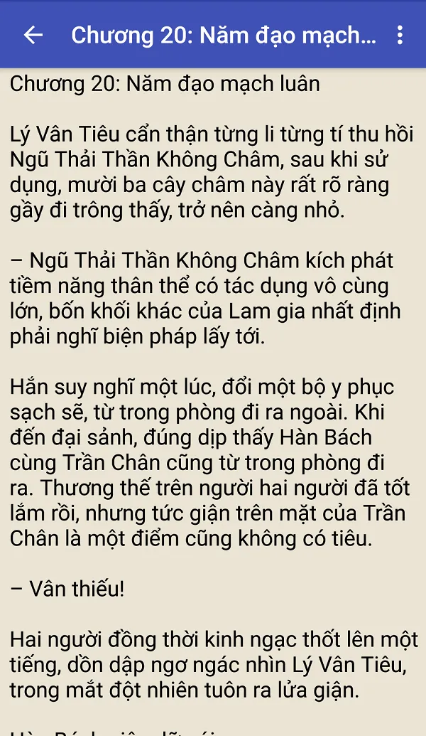 Van co chi ton - tien hiep | Indus Appstore | Screenshot