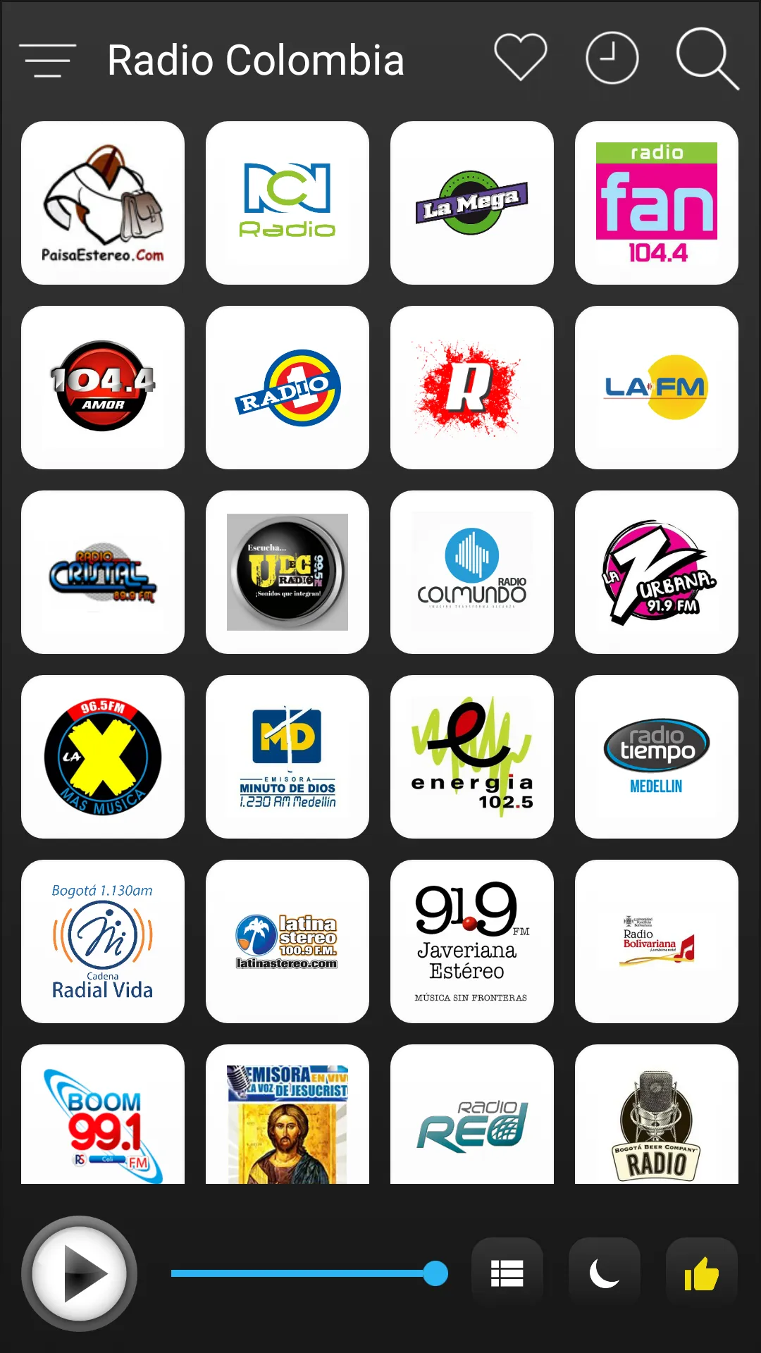 Colombia Radio FM AM Music | Indus Appstore | Screenshot