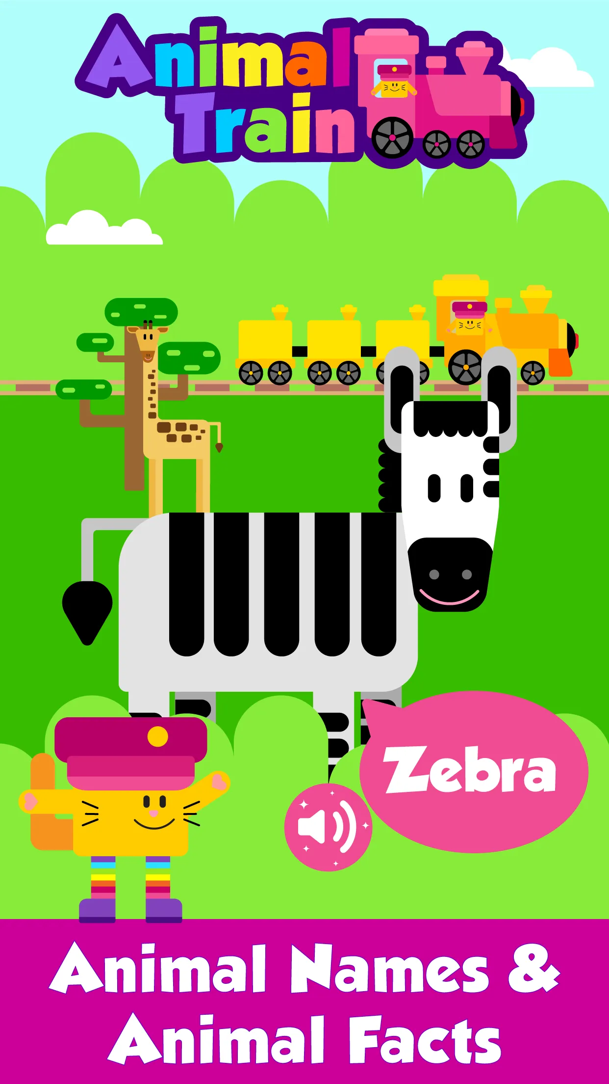 Animal Games - Animal Train | Indus Appstore | Screenshot