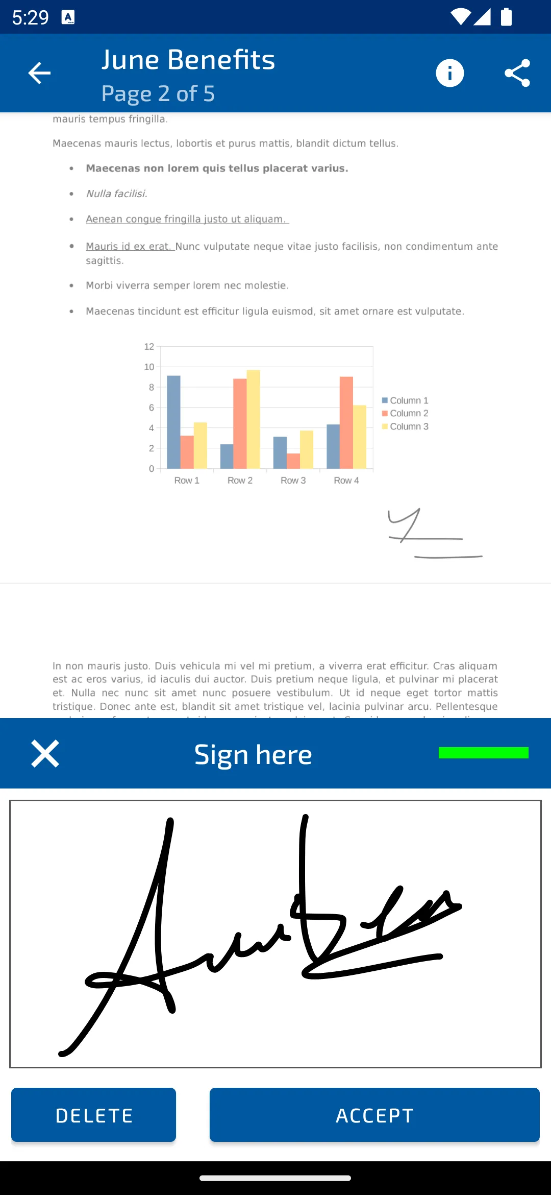 Sign PDF Documents SIGNply | Indus Appstore | Screenshot