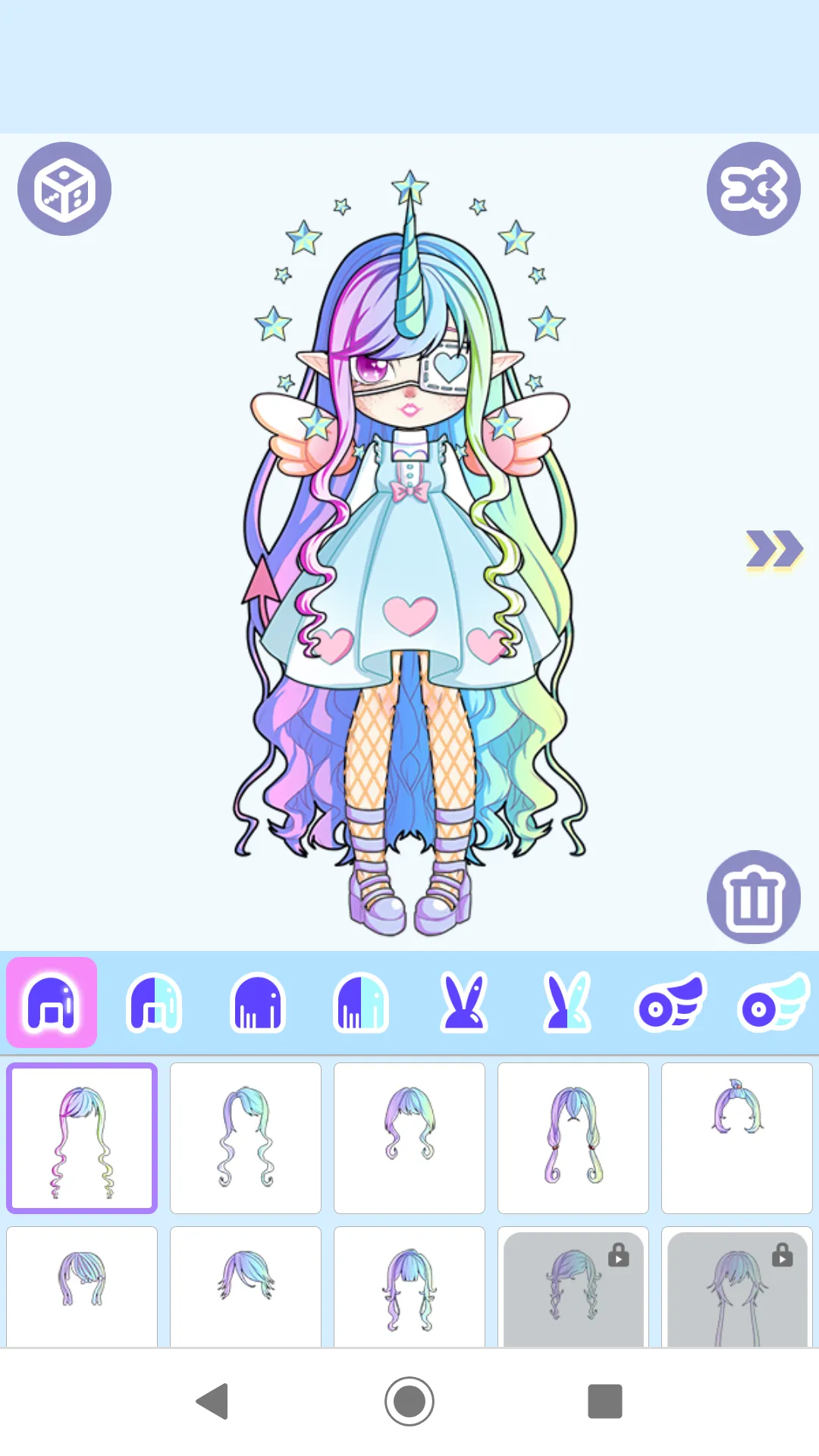 Magical Girl Dress Up: Pastel  | Indus Appstore | Screenshot