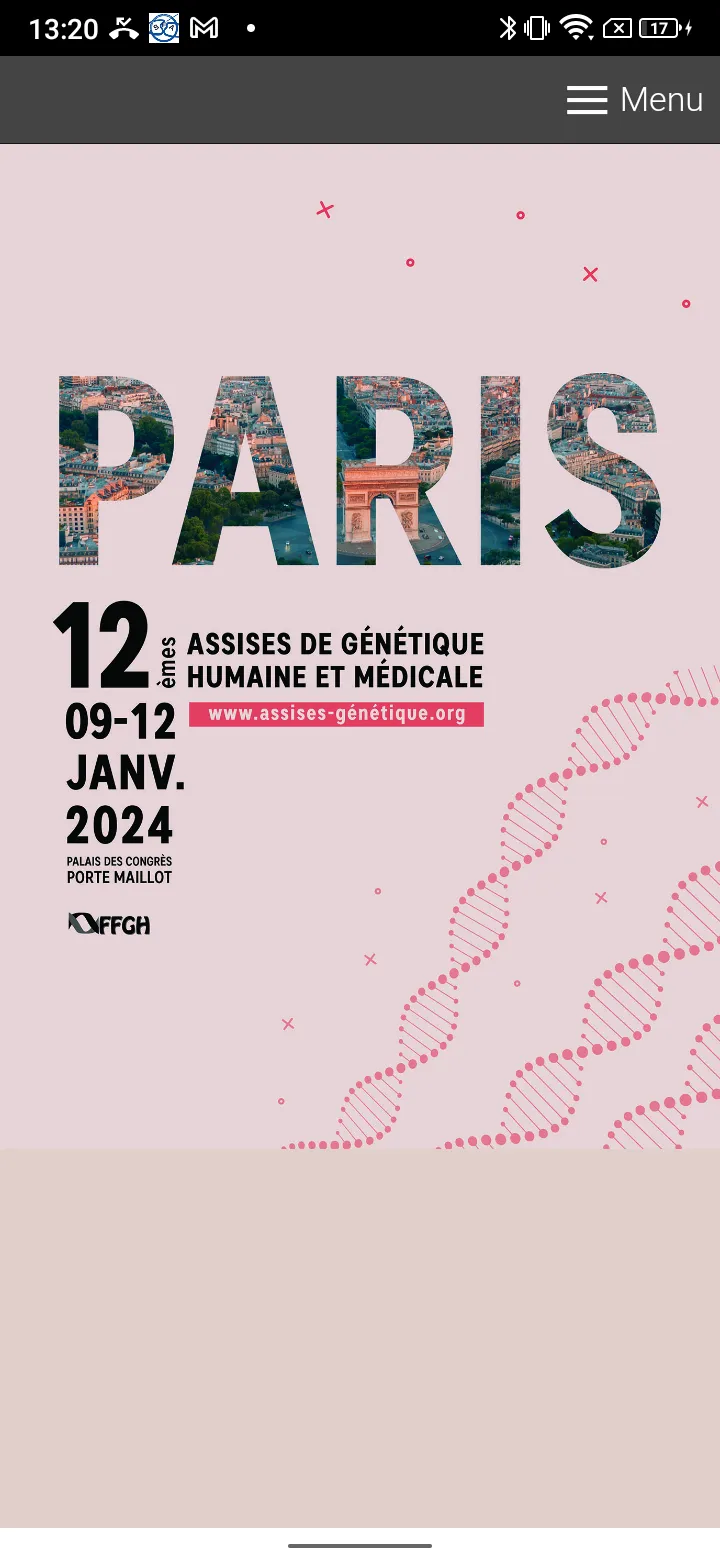 Assises de Génétique 2024 | Indus Appstore | Screenshot