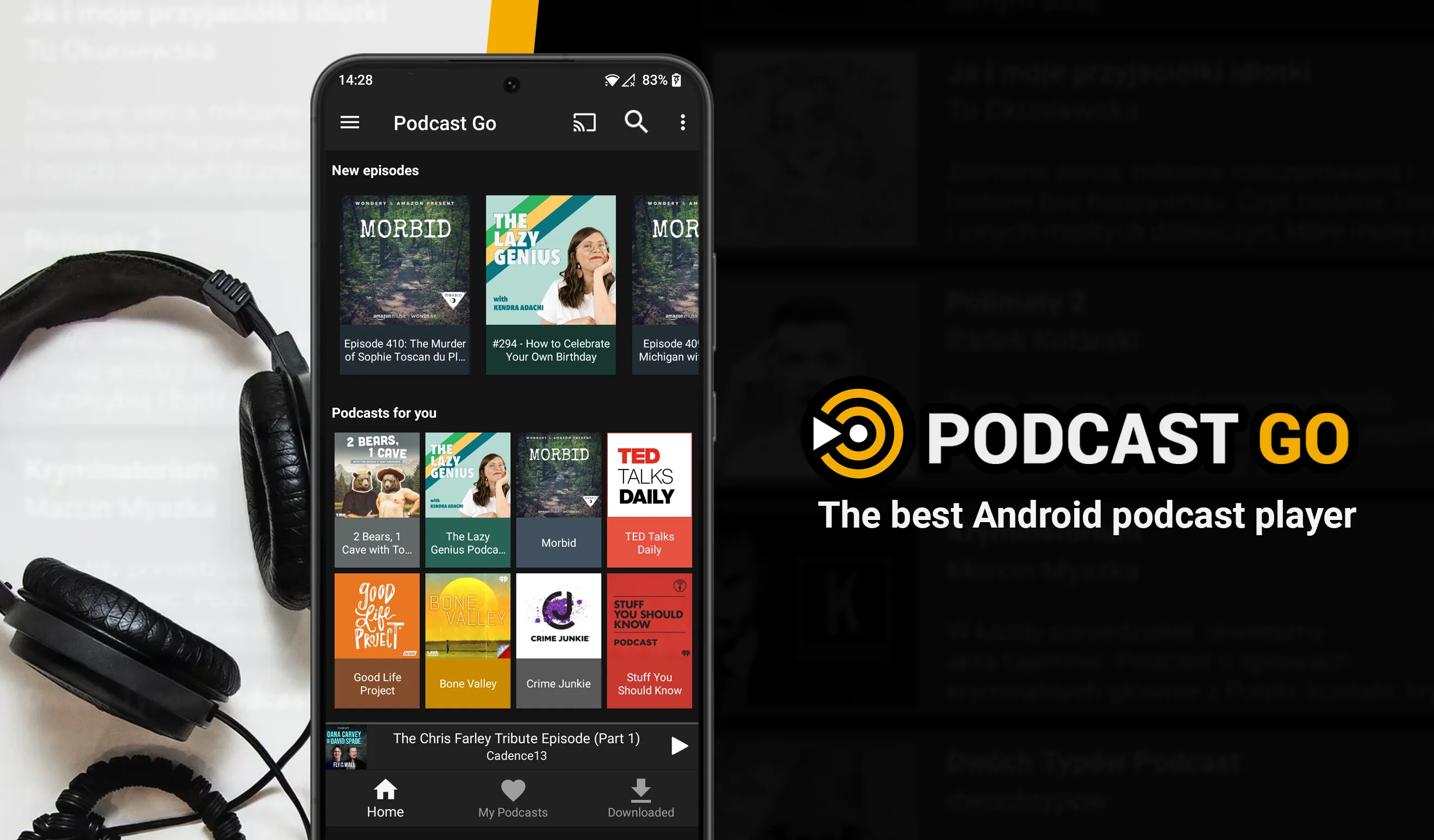 Podcast Go | Indus Appstore | Screenshot