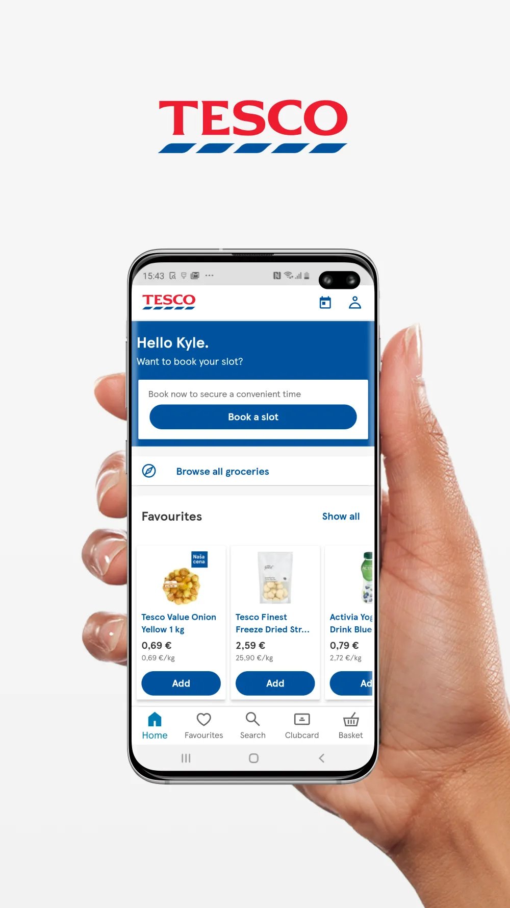 Tesco Online Groceries SK | Indus Appstore | Screenshot