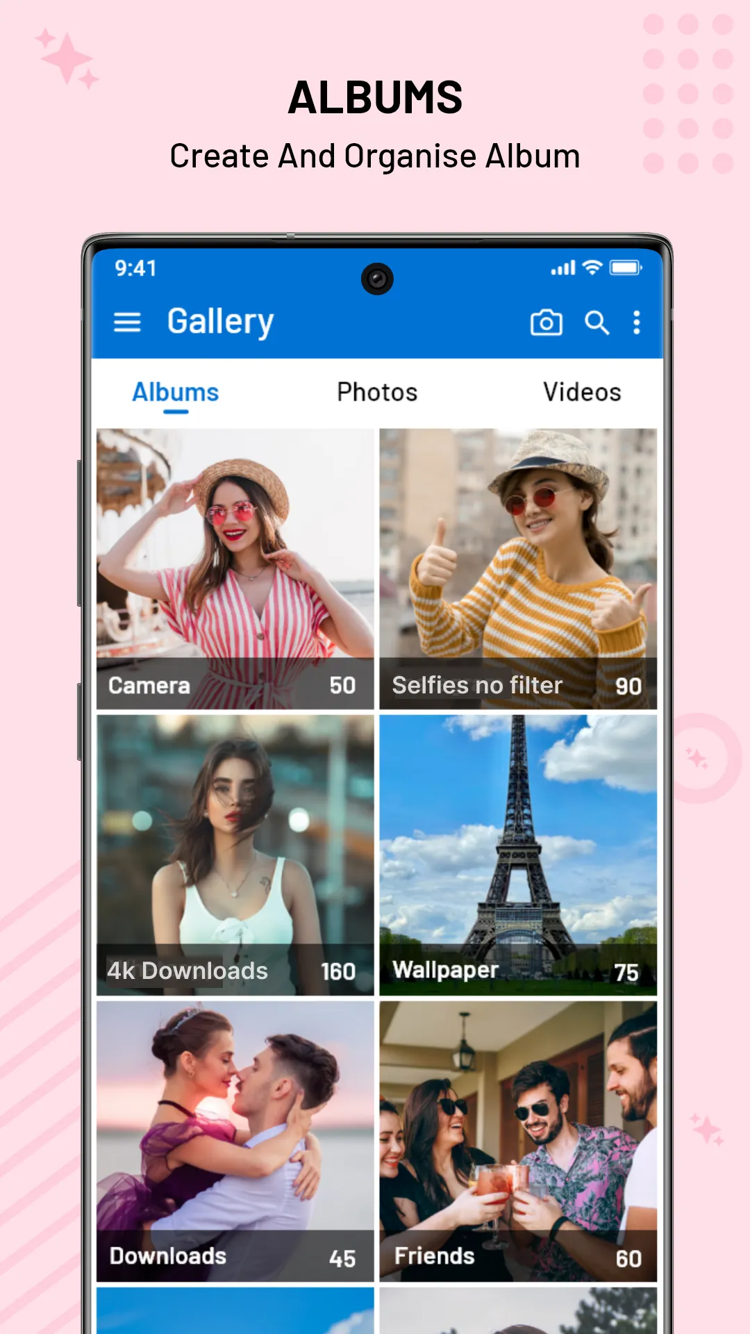 Gallery - Photo Album & Vault | Indus Appstore | Screenshot