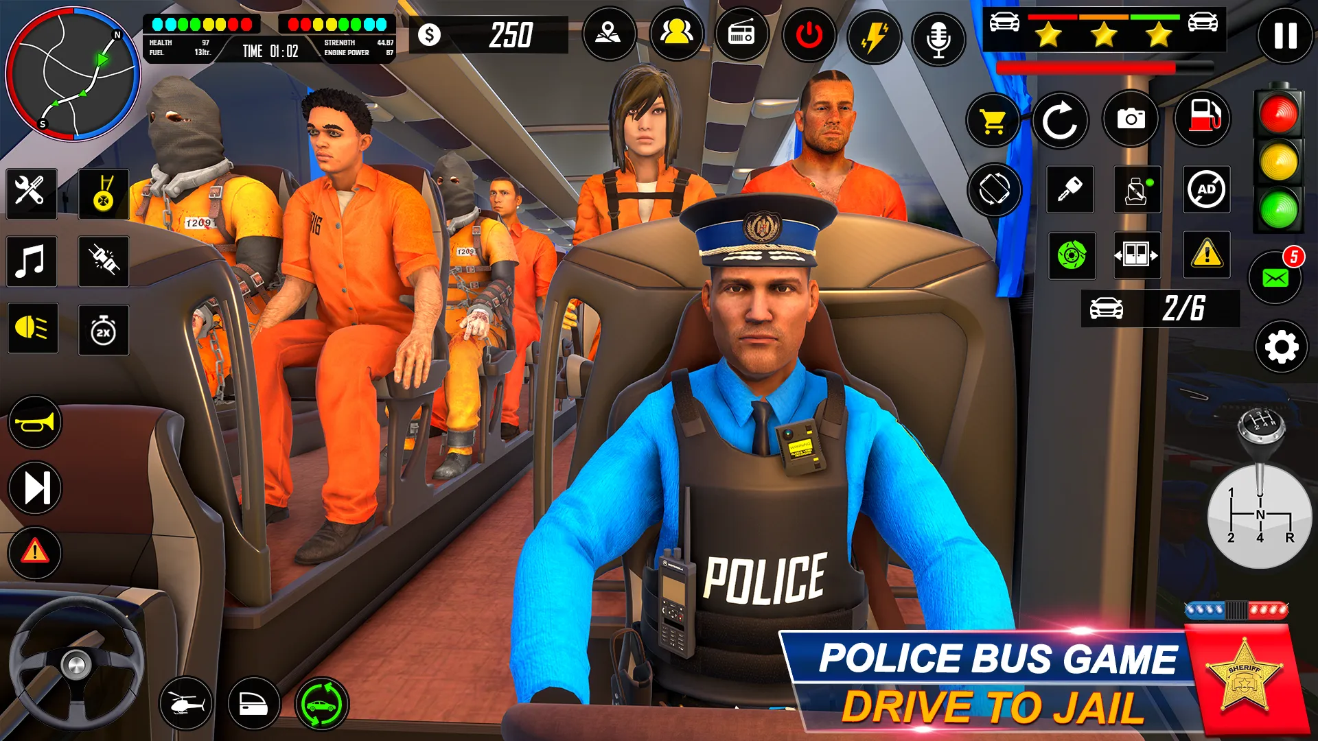 Police Bus Simulator: Bus Game | Indus Appstore | Screenshot