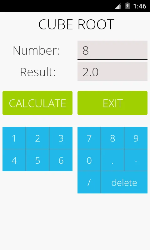 Cube Root Calculator | Indus Appstore | Screenshot