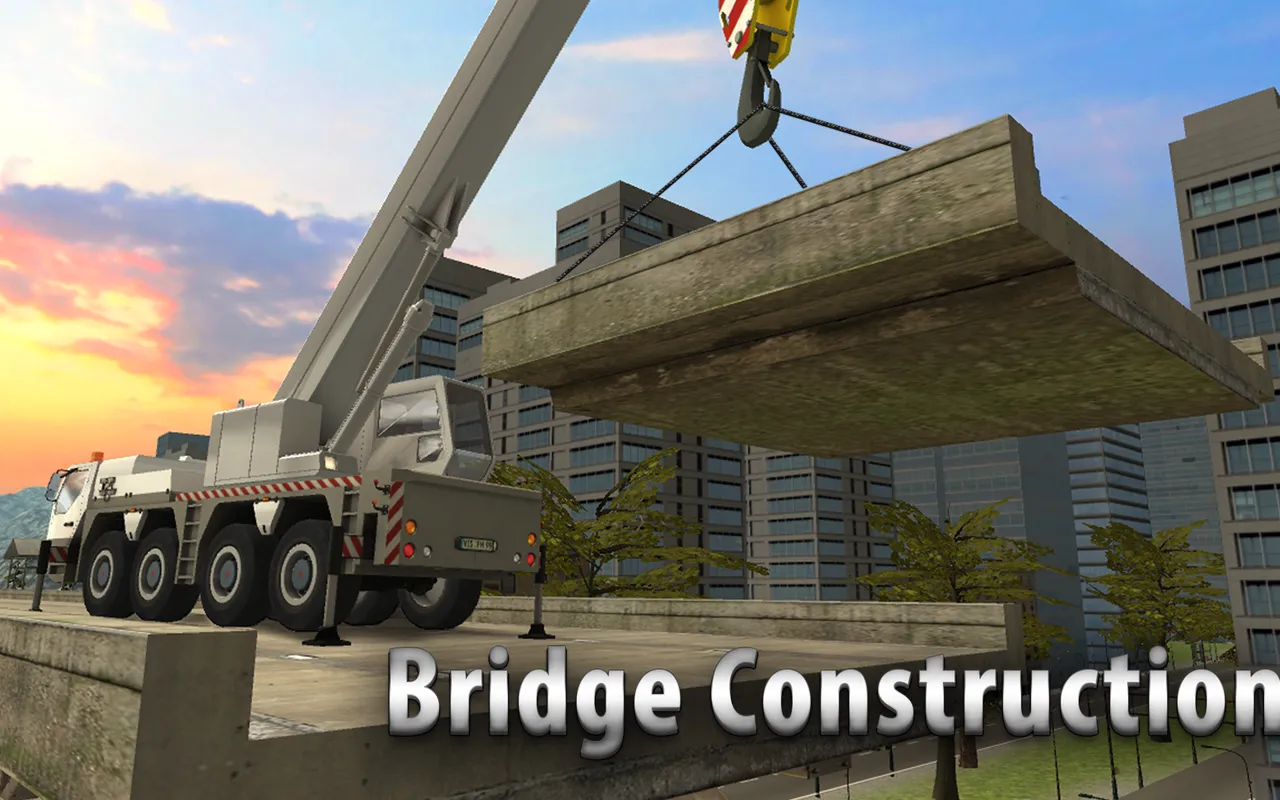 Bridge Construction Crane Sim | Indus Appstore | Screenshot