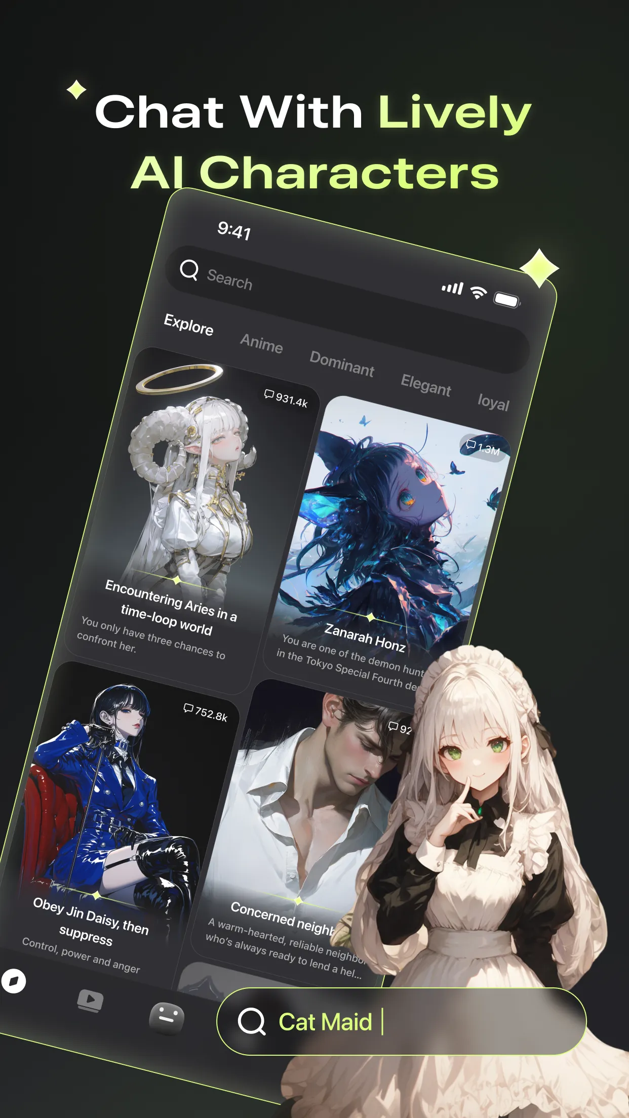 Emochi: Chat With Character | Indus Appstore | Screenshot