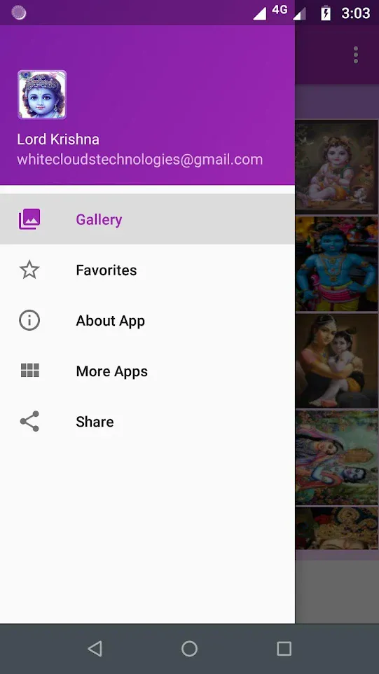 Lord Krishna Gallery | Indus Appstore | Screenshot