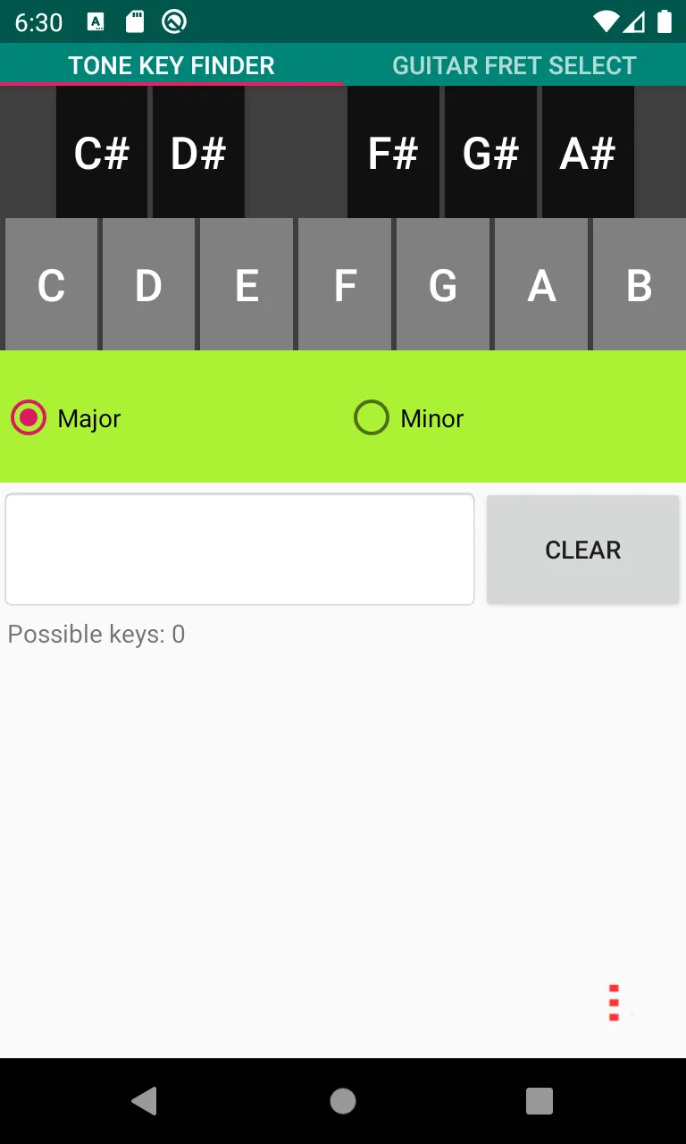 Tone Key Finder | Indus Appstore | Screenshot