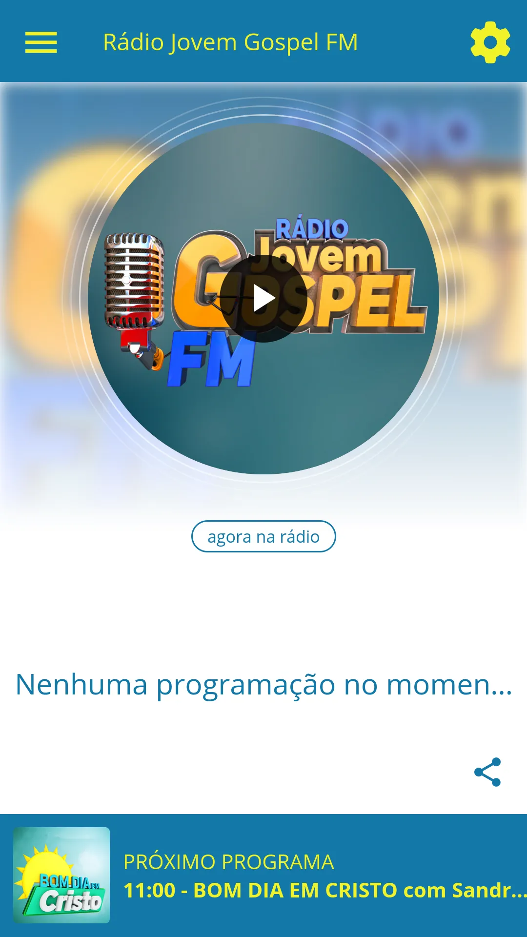 Rádio Jovem Gospel FM | Indus Appstore | Screenshot