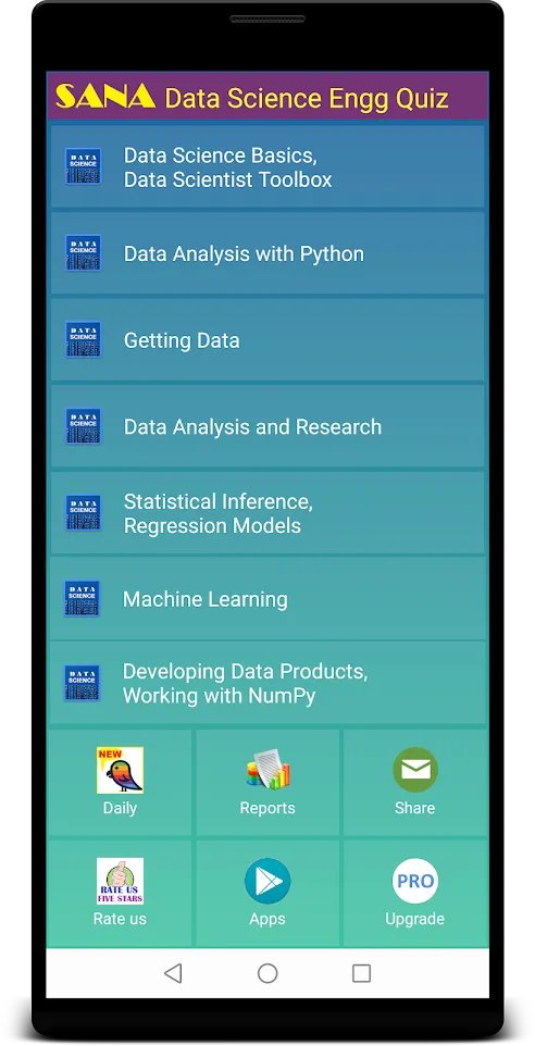 Data Science Quiz | Indus Appstore | Screenshot