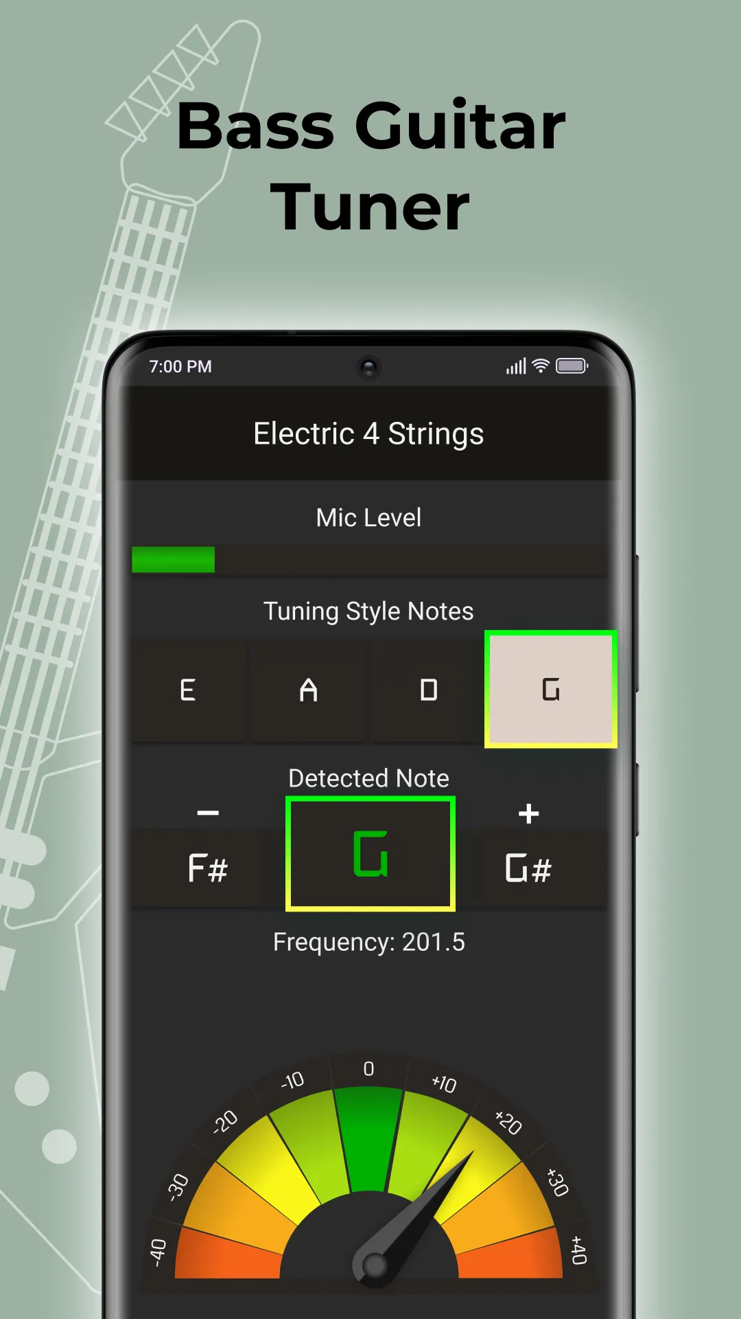 Bass Tuner | Indus Appstore | Screenshot