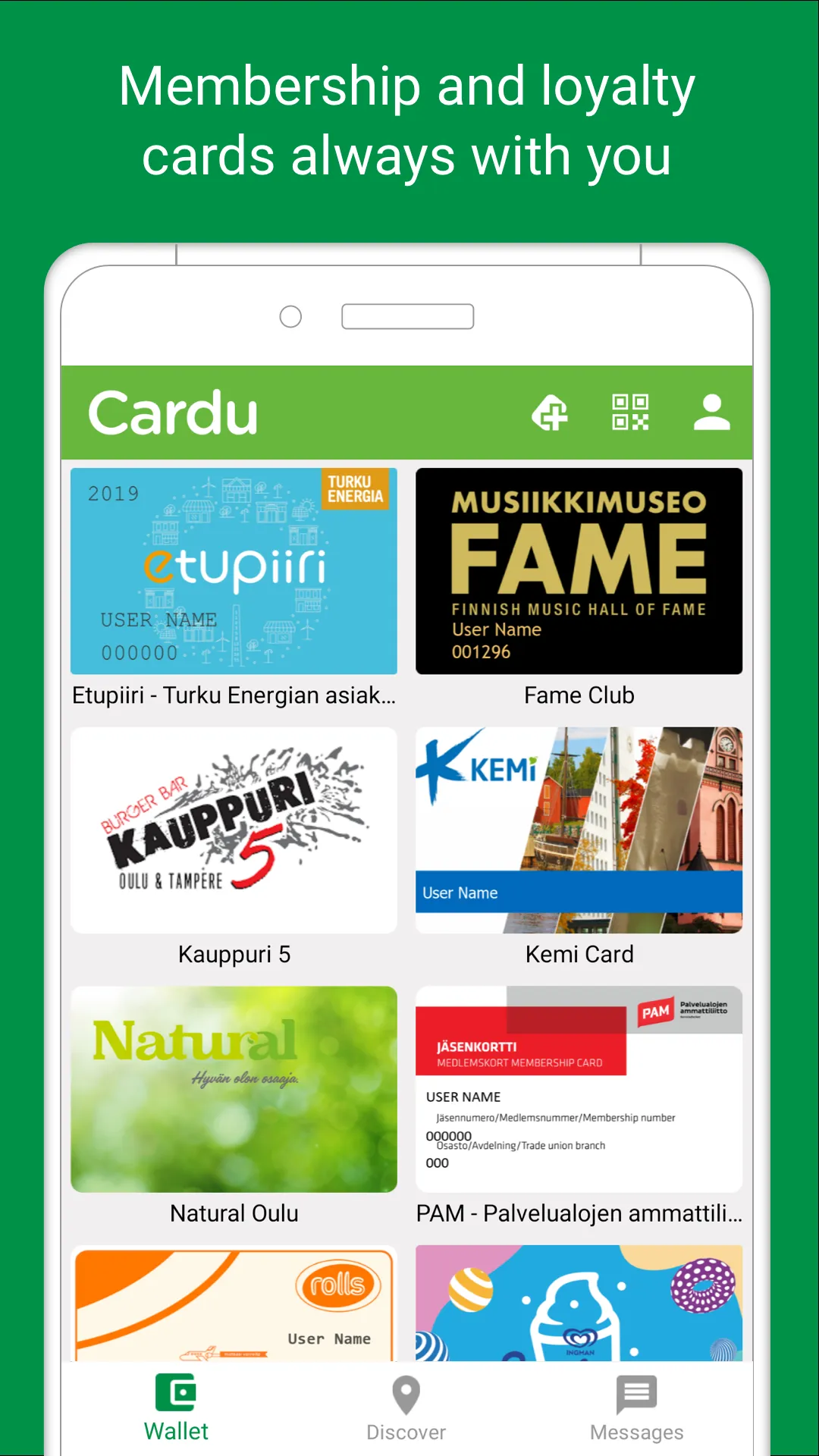 Cardu : Loyalty and membership | Indus Appstore | Screenshot