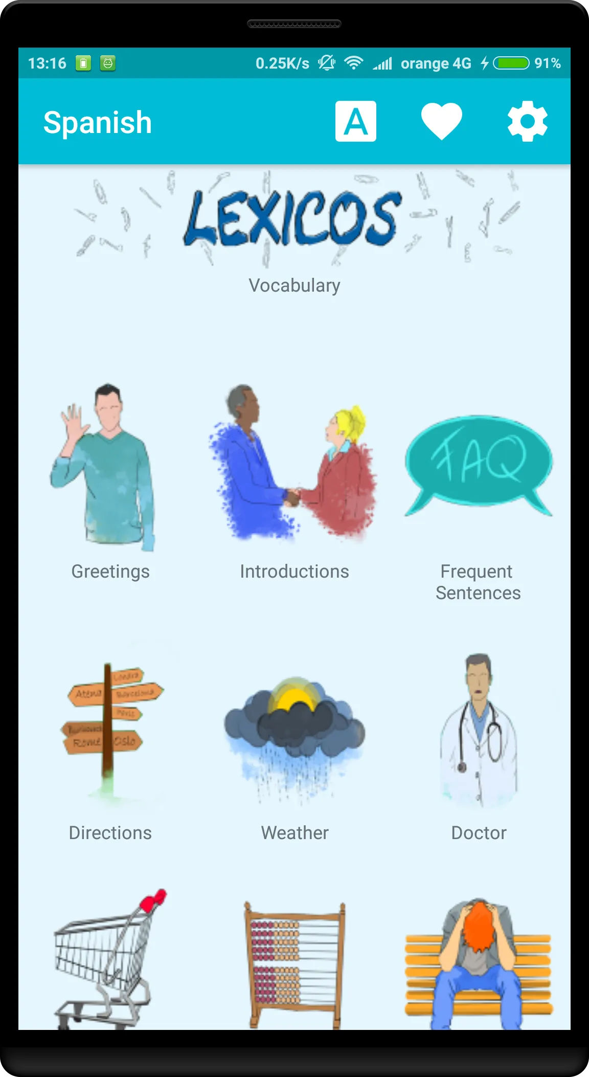 Learn Spanish | Indus Appstore | Screenshot