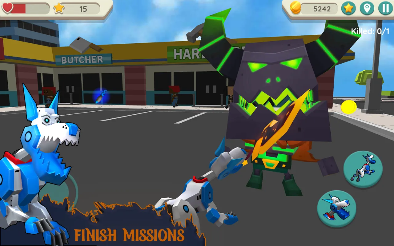 Robot Dog City Simulator | Indus Appstore | Screenshot