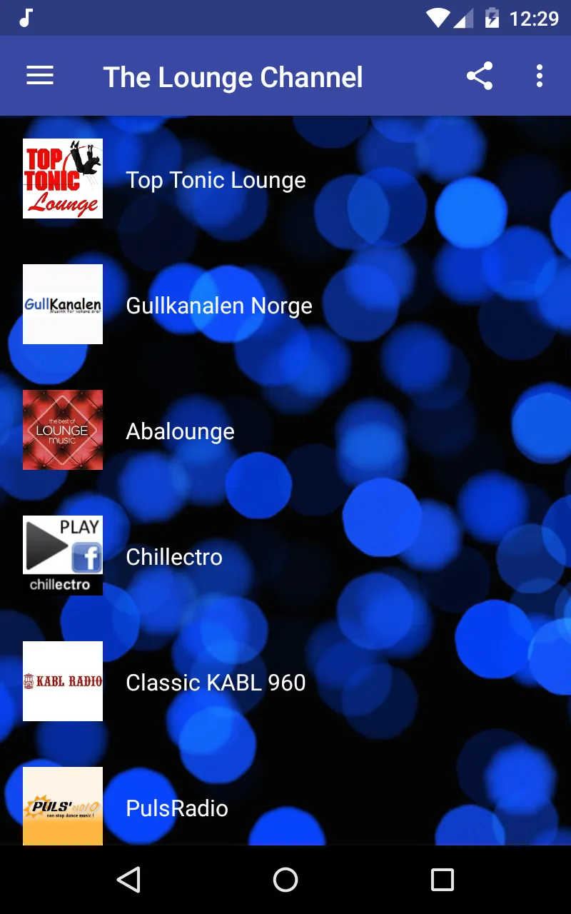 The Lounge Channel - Live Radi | Indus Appstore | Screenshot