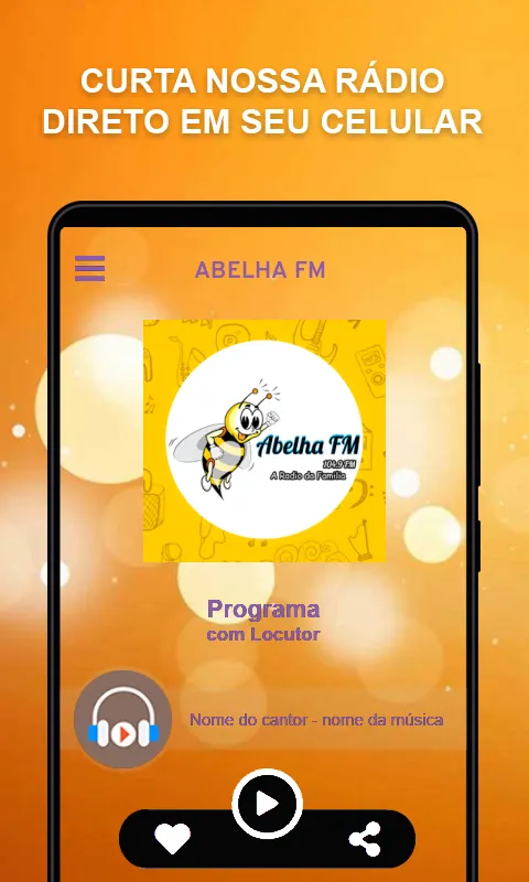 Abelha FM | Indus Appstore | Screenshot