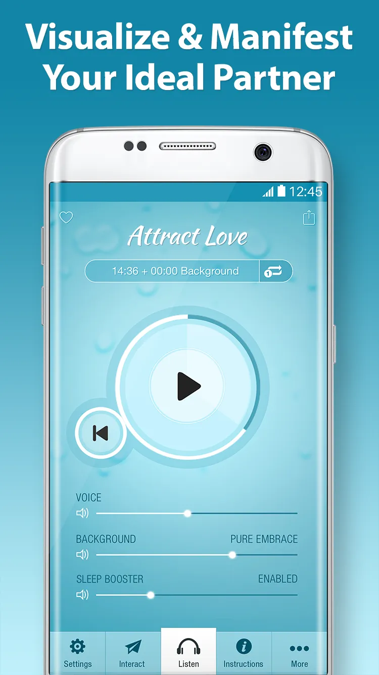 Attract Love Hypnosis App | Indus Appstore | Screenshot