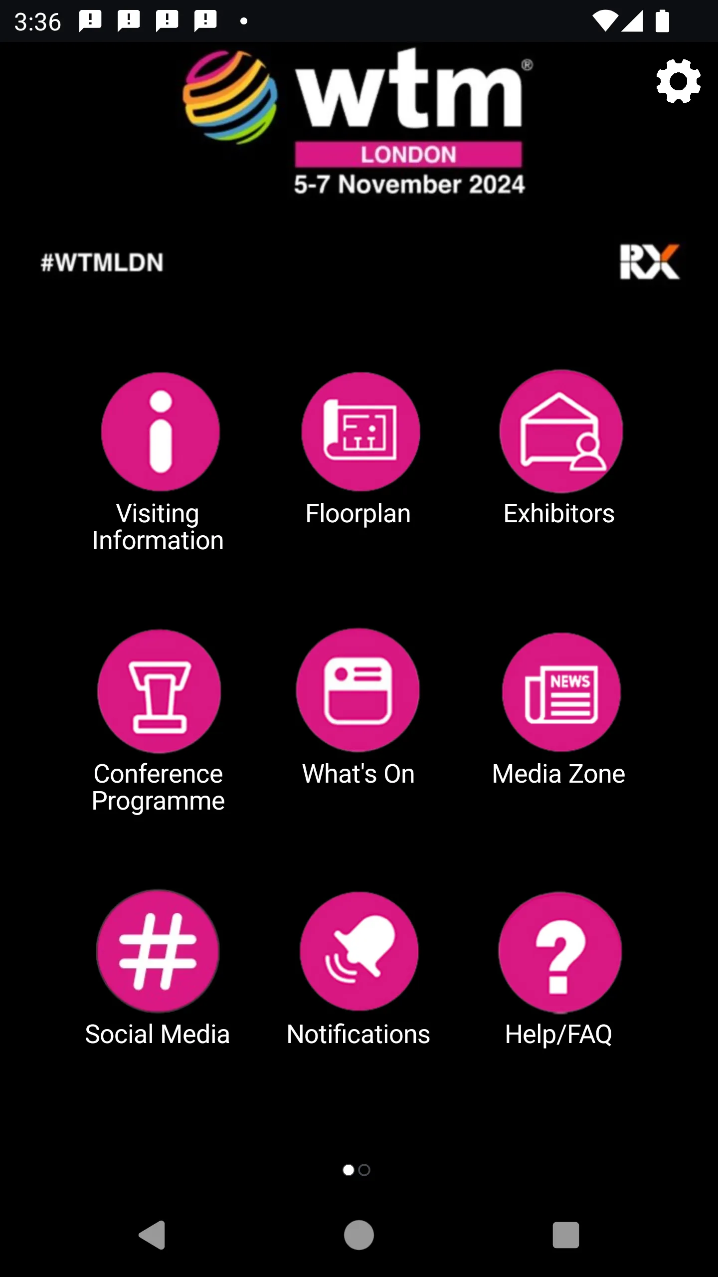 WTM London | Indus Appstore | Screenshot