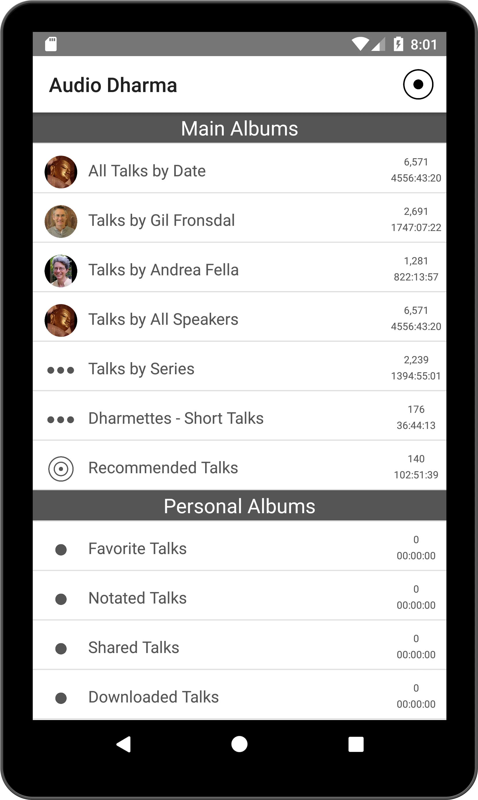 Audio Dharma | Indus Appstore | Screenshot