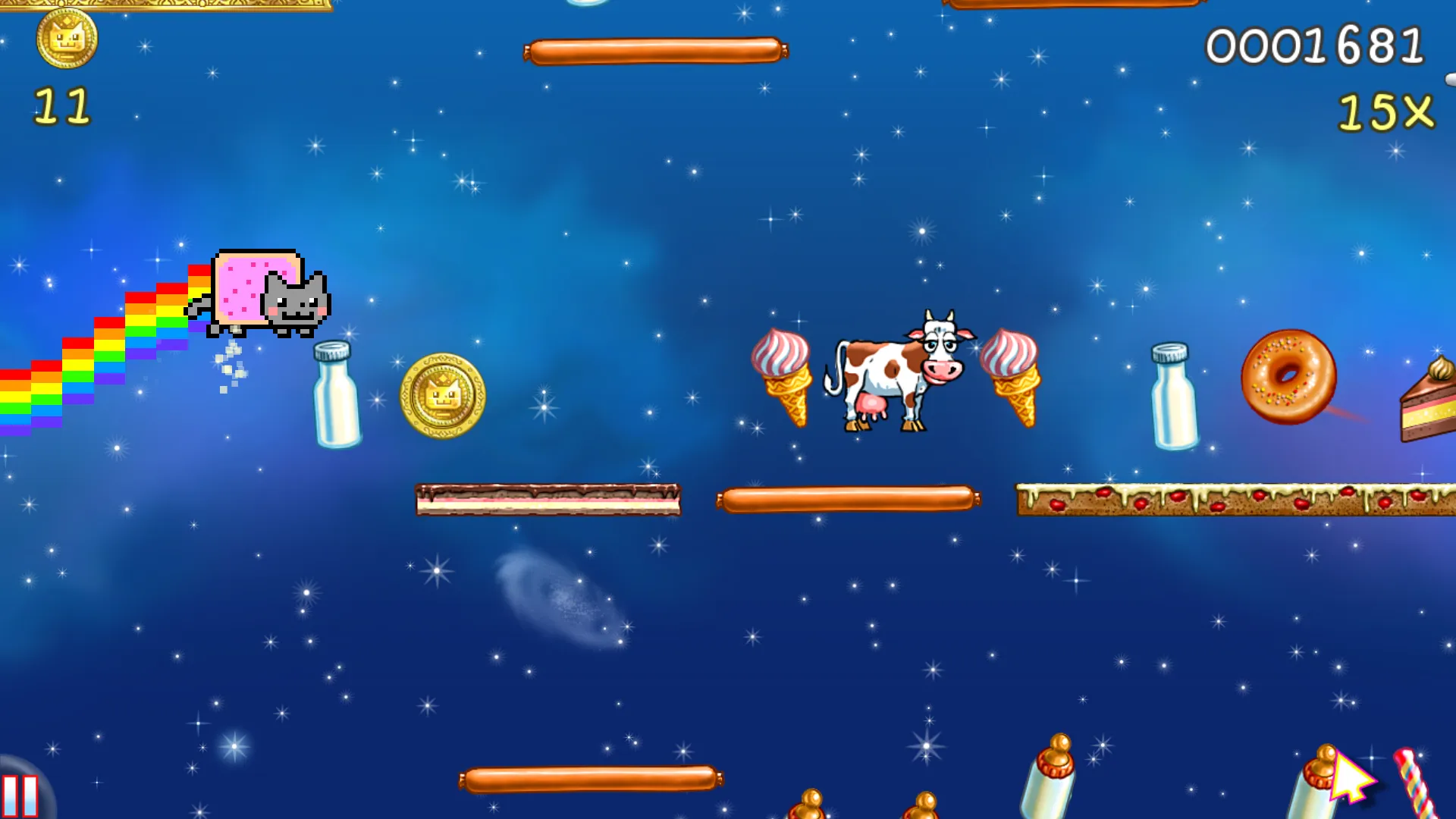 Nyan Cat: Lost In Space | Indus Appstore | Screenshot