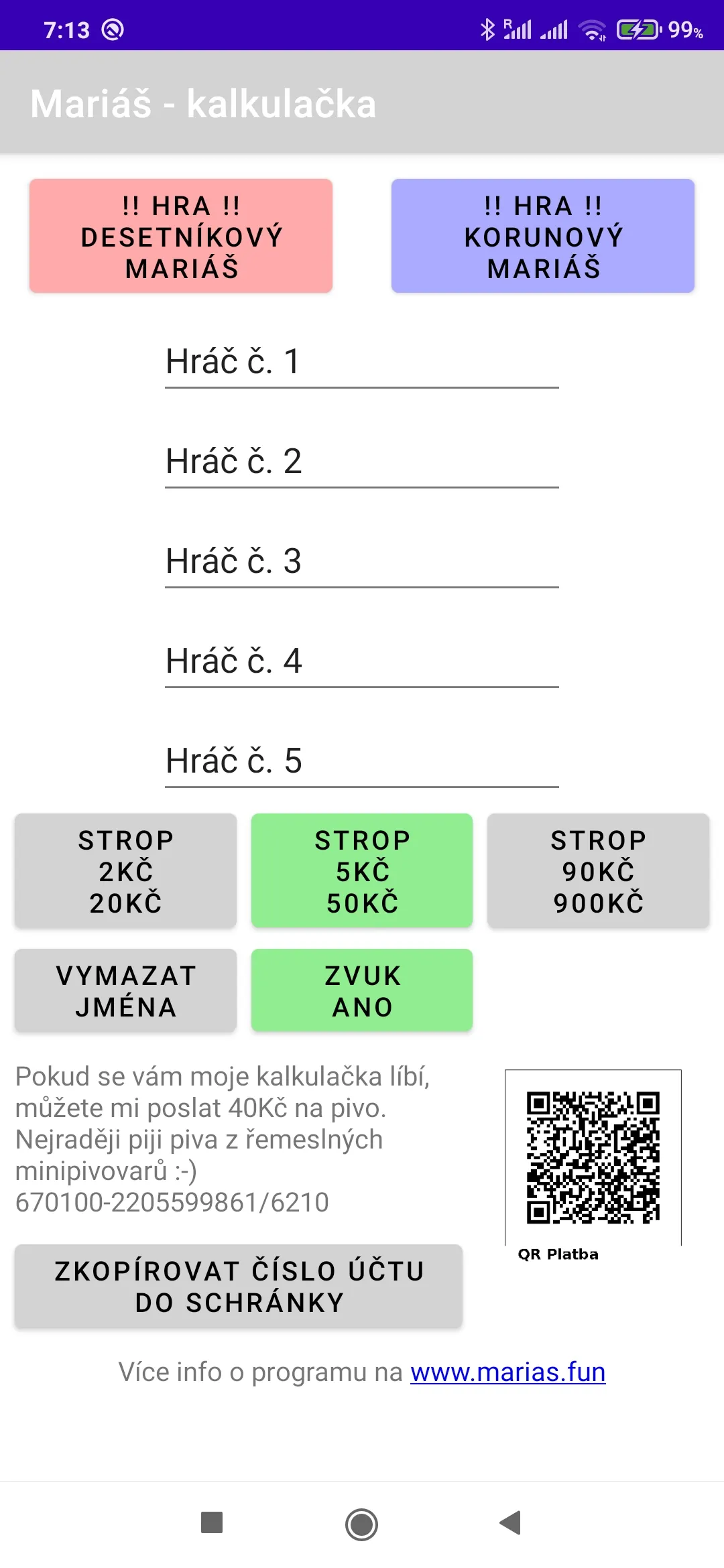 Mariášnická kalkulačka | Indus Appstore | Screenshot