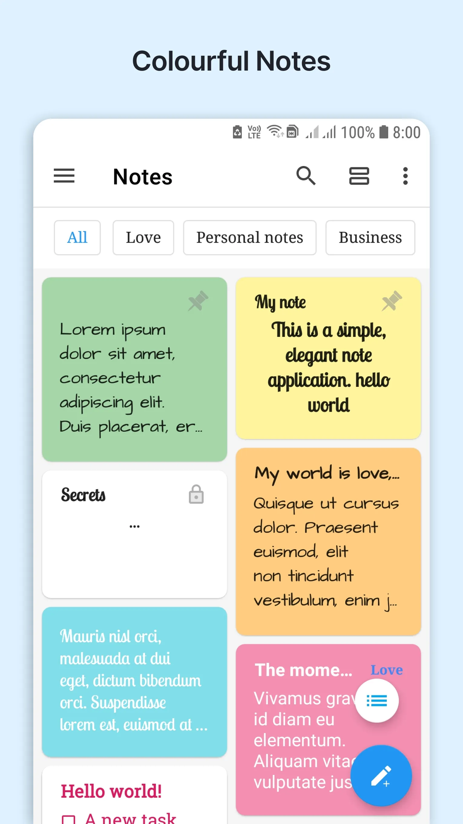 White Notes - Note, To-Do-List | Indus Appstore | Screenshot