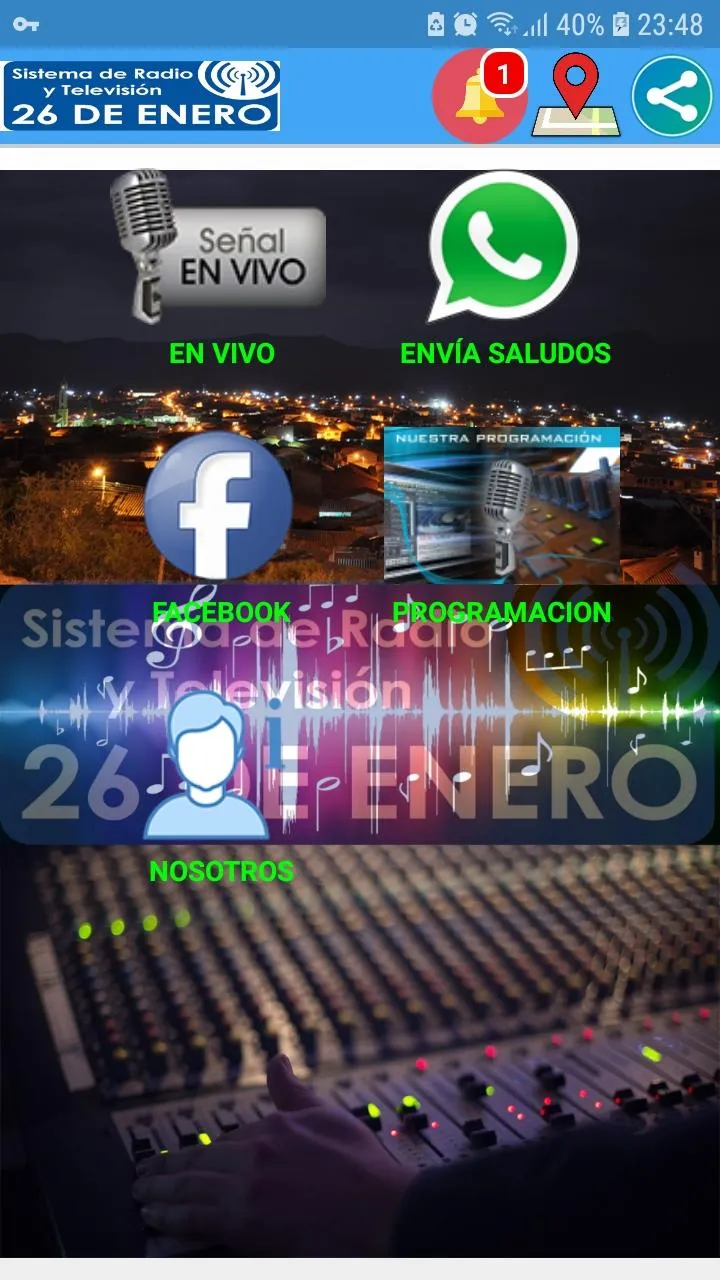 RADIO 26 DE ENERO | Indus Appstore | Screenshot